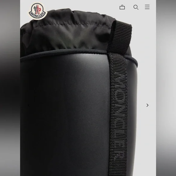 Moncler KICKSTREAM HIGH RAIN BOOTS - Picture 5 of 8